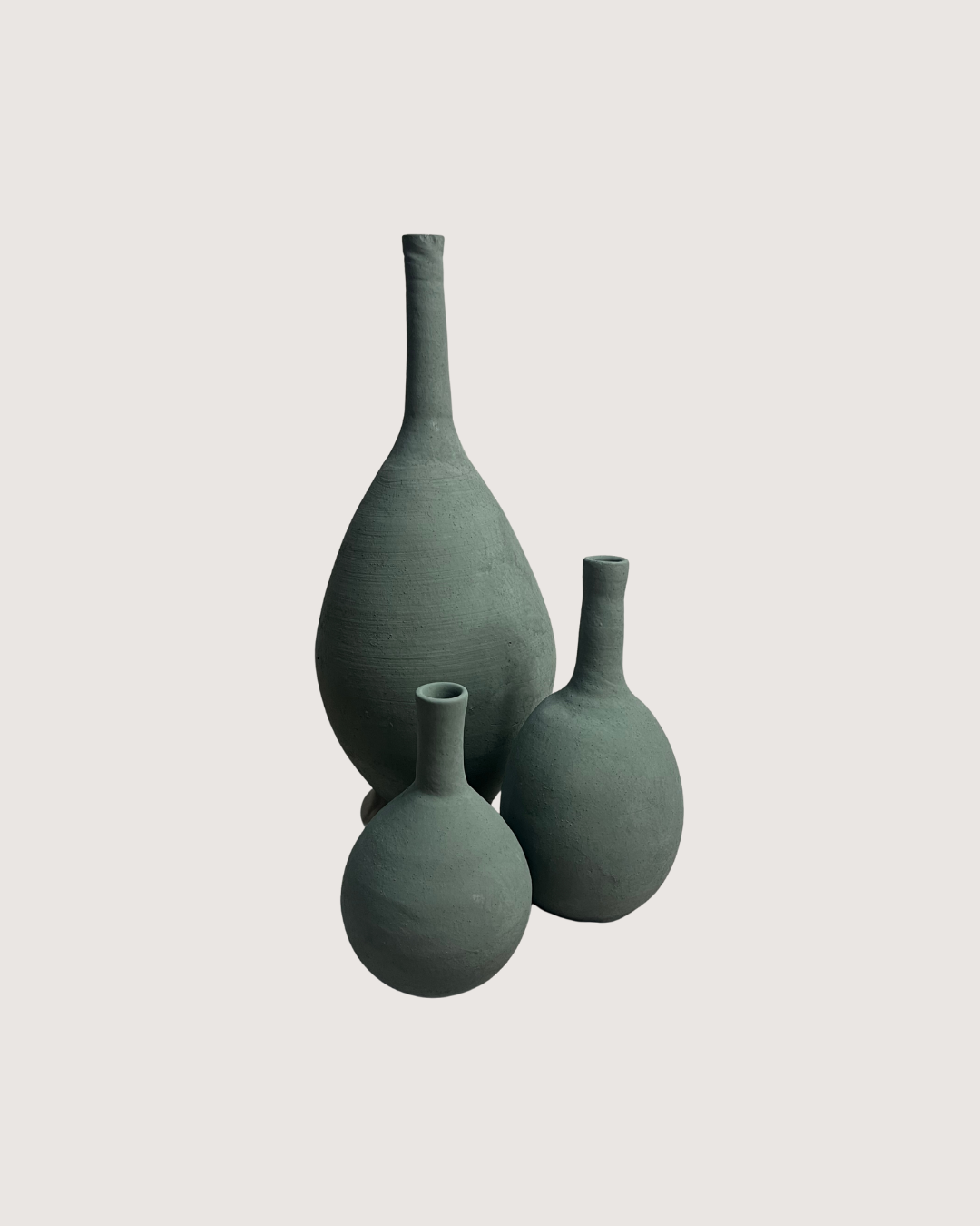 Mujo Vase in Dusty Sage