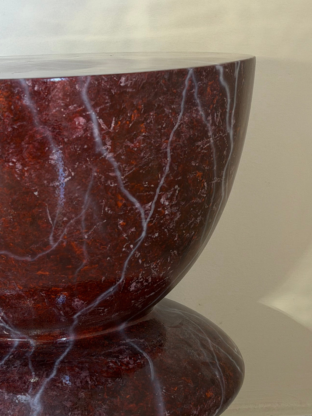 Koru Side Table-Marble