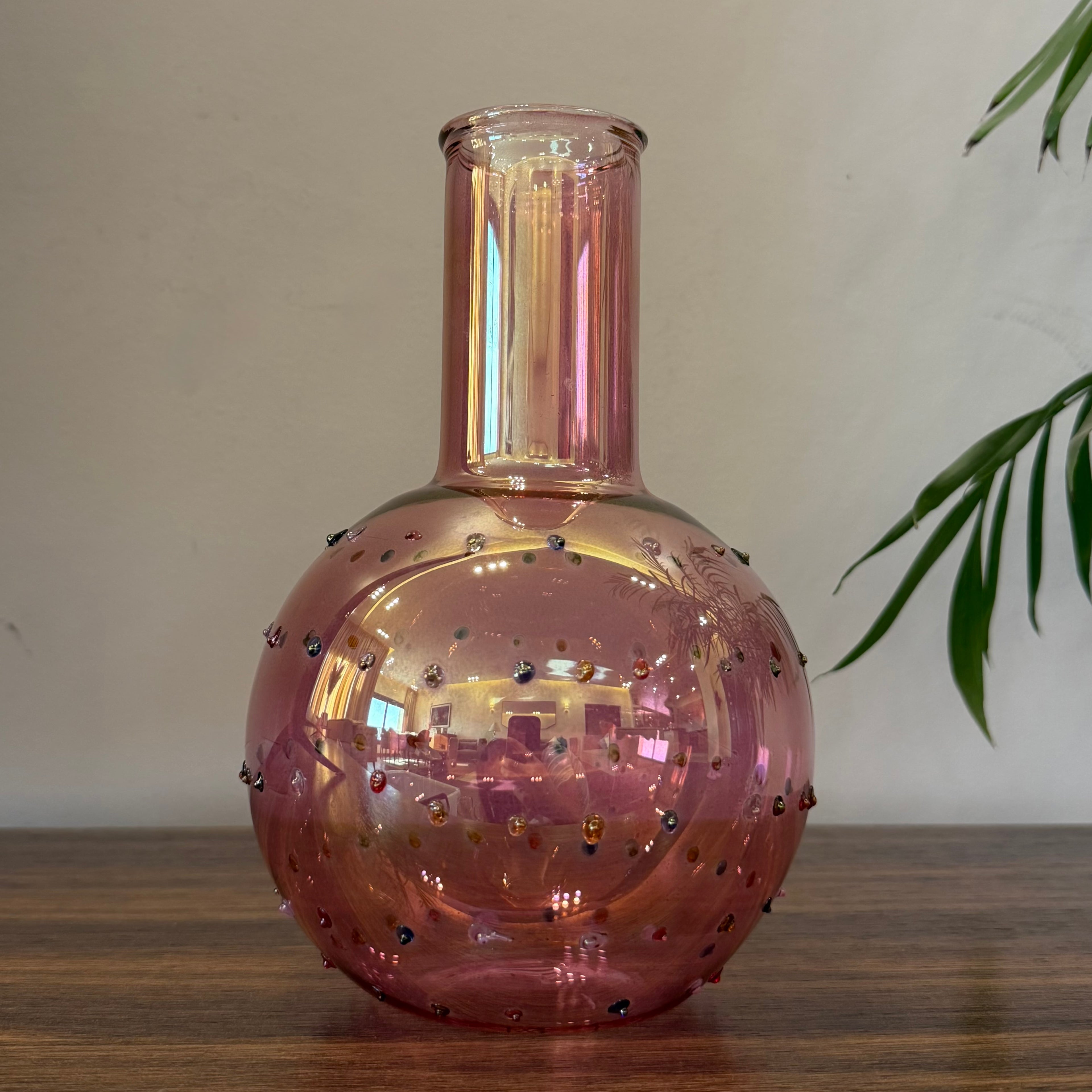 Pink Glass Jug Set