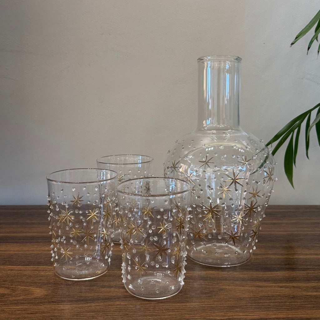Star Glass Jug Set