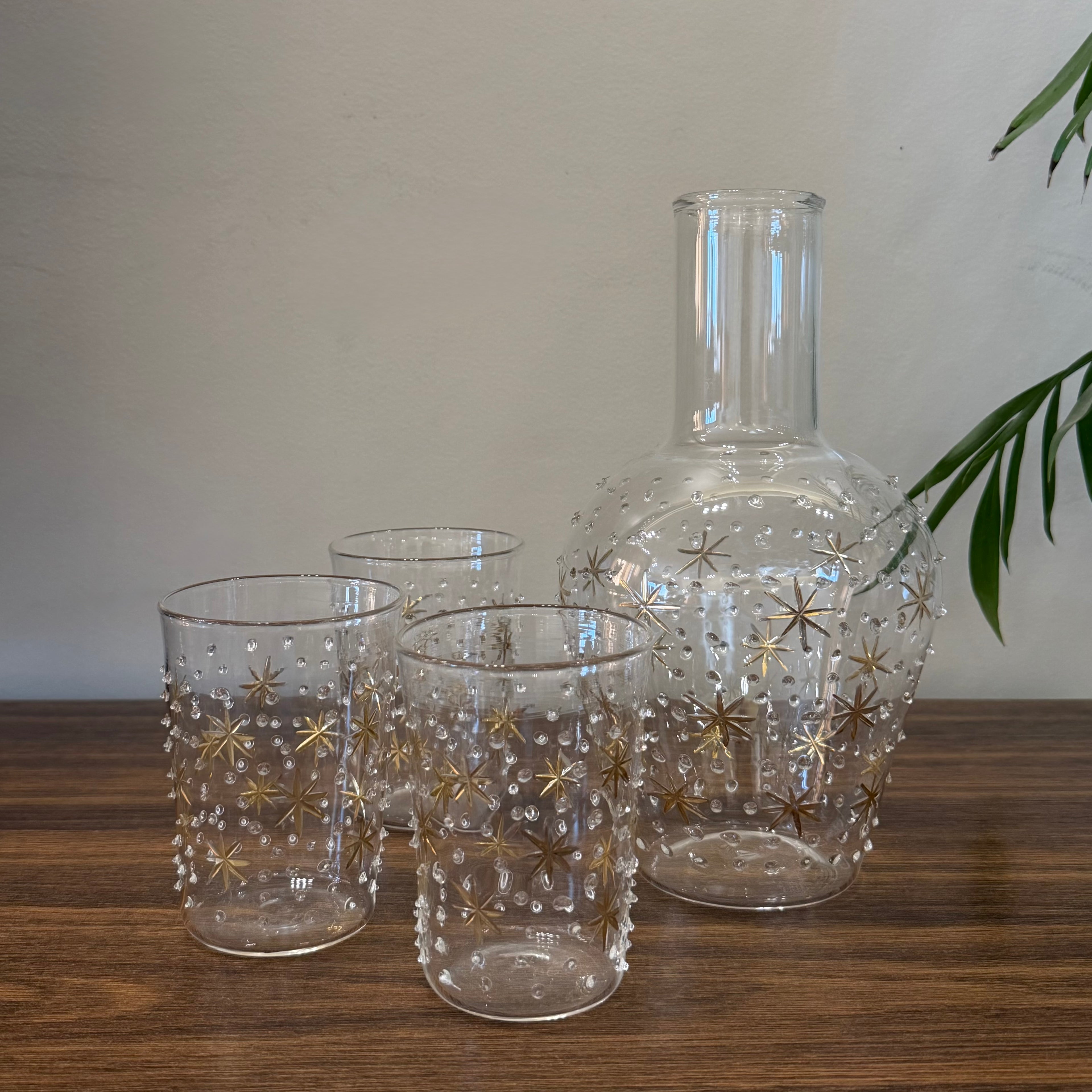 Star Glass Jug Set