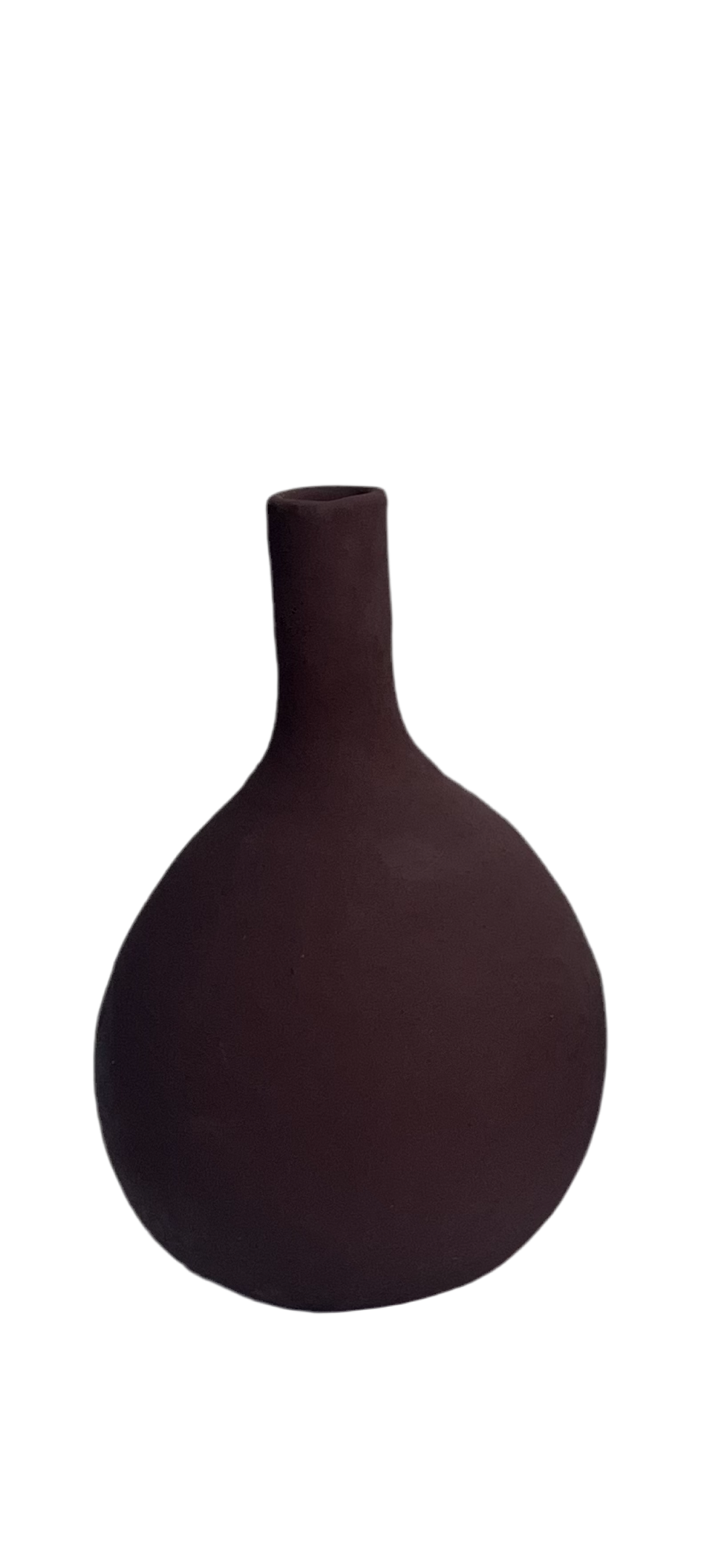 Mujo vase burnt brick
