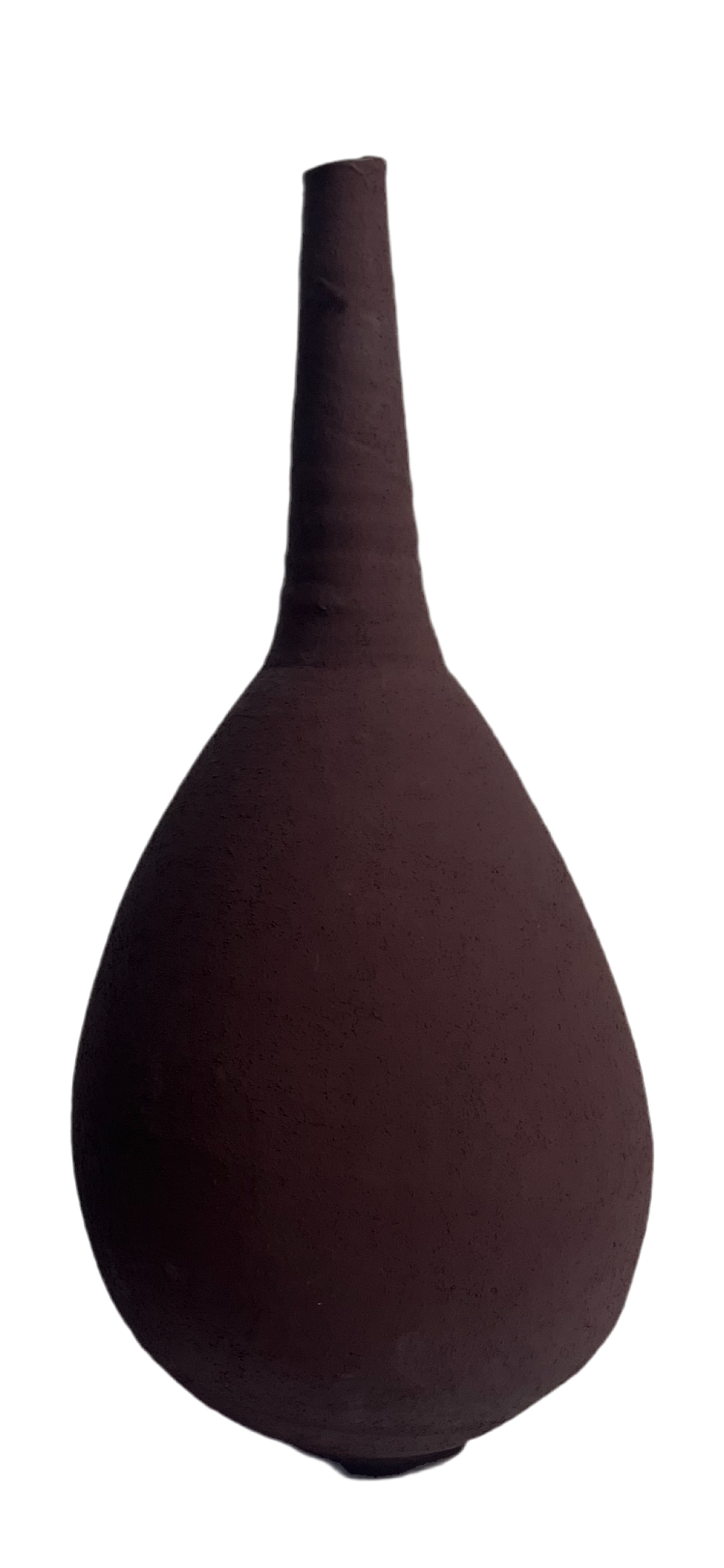 Mujo vase burnt brick