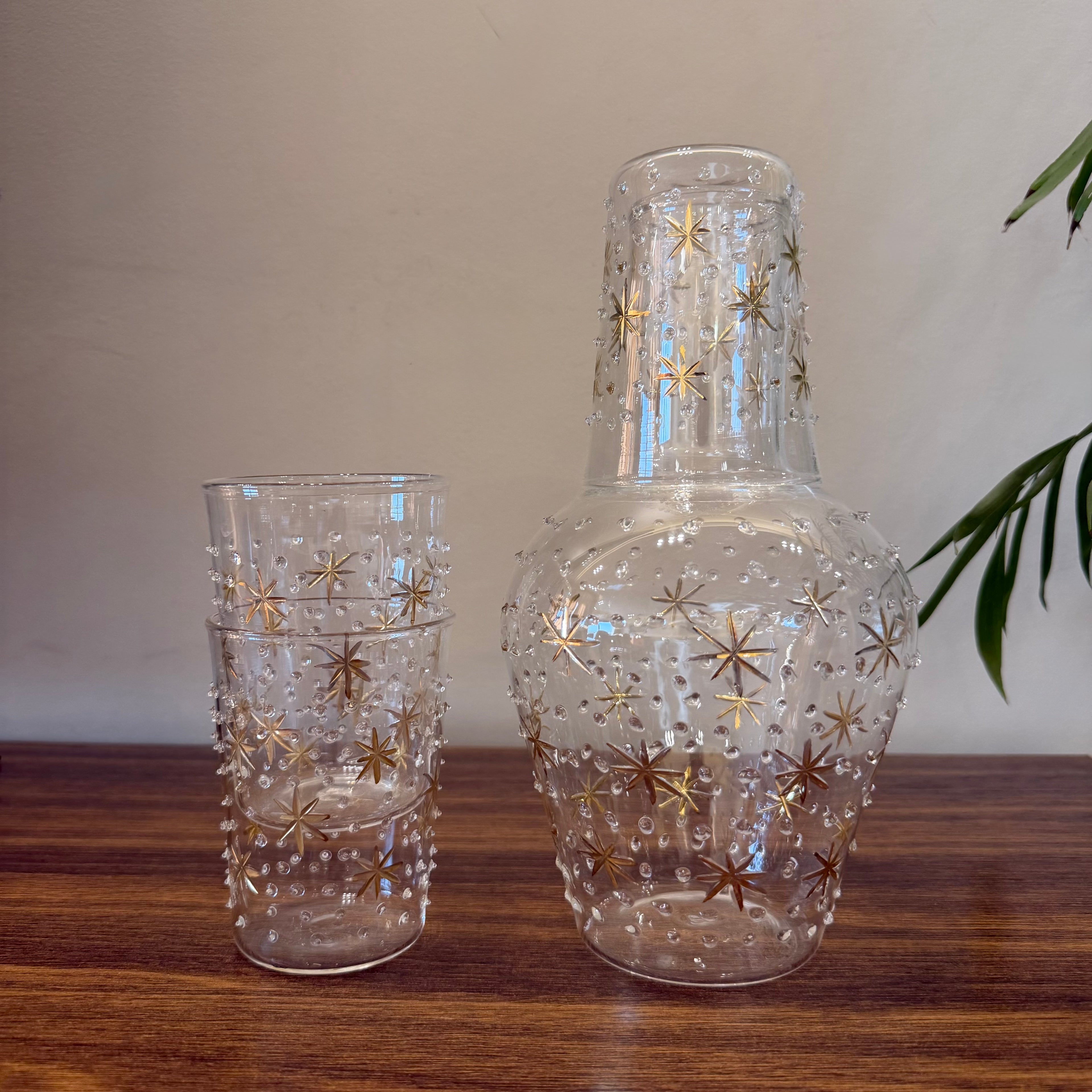 Star Glass Jug Set