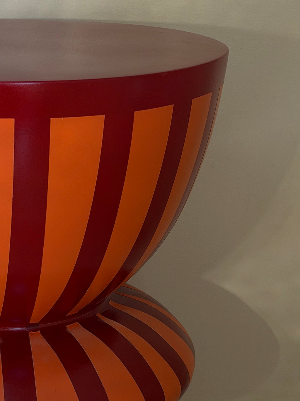 Koru Side Table-Striped