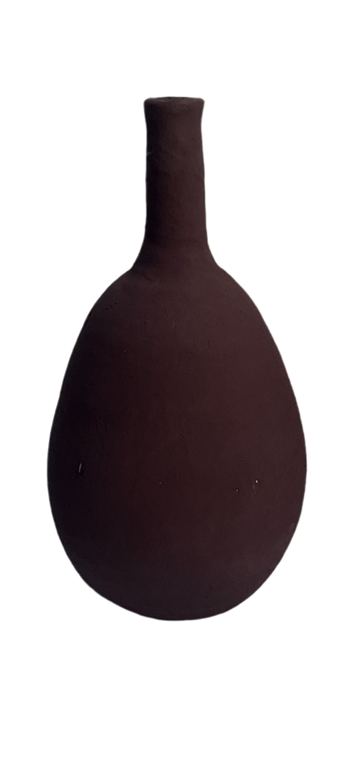 Mujo vase burnt brick